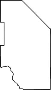 Ada County Blank Map Idaho