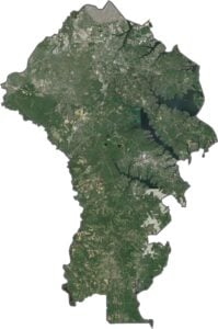 Anne Arundel County Satellite Map Maryland