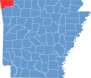 Benton County Map, Arkansas - US County Maps