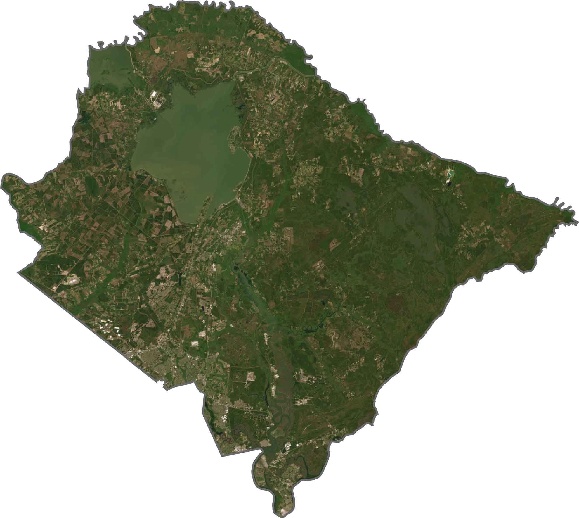 Berkeley County Satellite Map South Carolina