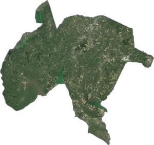 Charles County Satellite Map Maryland