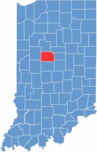 Clinton County Map, Indiana - US County Maps