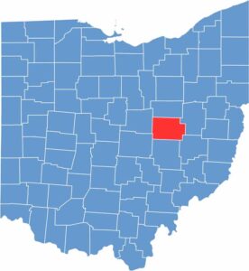Coshocton County Map, Ohio - US County Maps