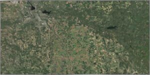 Eau Claire County Satellite Map Wisconsin