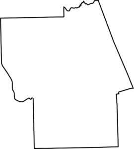 Flagler County Blank Map Florida
