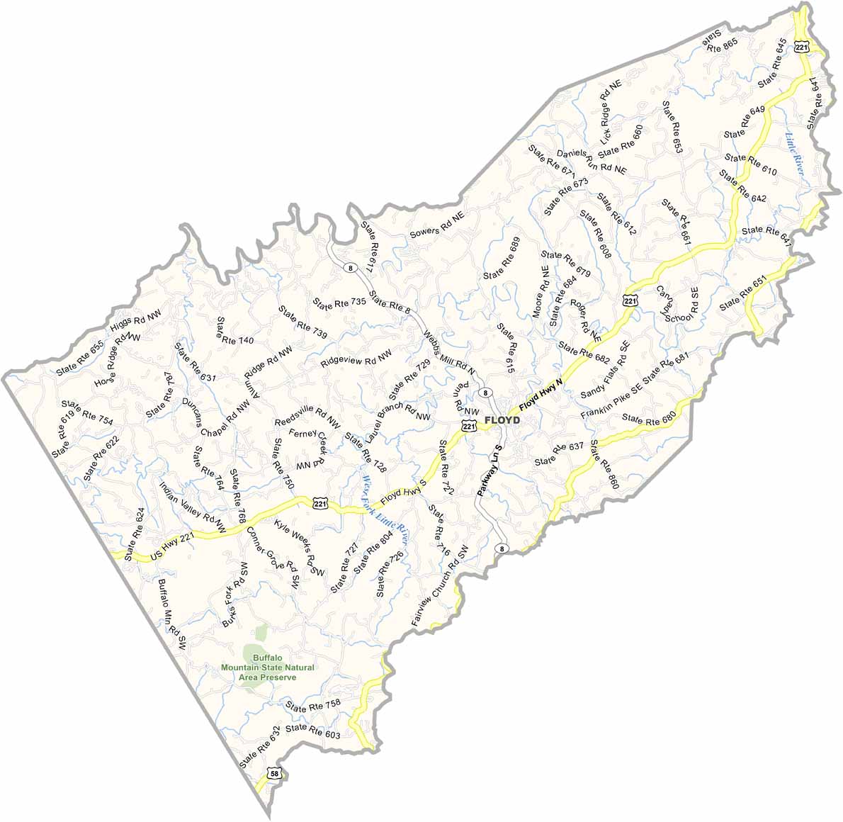 Montgomery County Map Virginia US County Maps Montgomery County Map Virginia US County Maps