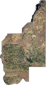 Grant County Satellite Map Washington
