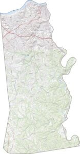 Kenton County Road Map Kentucky