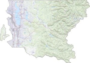 King County Road Map Washington