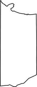 Lake County Blank Map Indiana