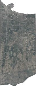 Lake County Satellite Map Indiana