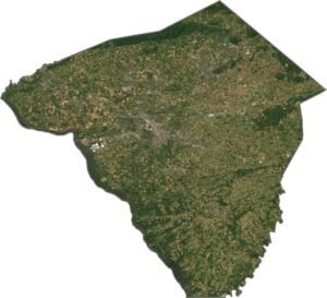 Lancaster County Satellite Map Pennsylvania
