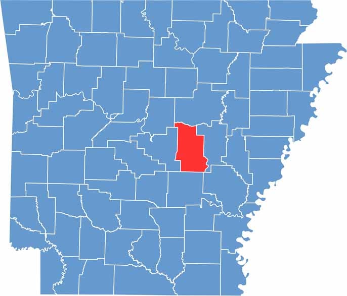 Lonoke Location Map Arkansas