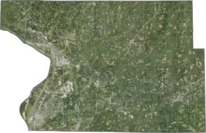 Madison County Satellite Map Illinois