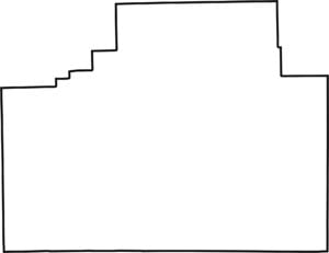 McLean County Blank Map Illinois