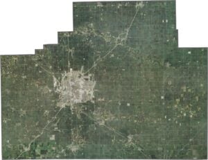 McLean County Satellite Map Illinois