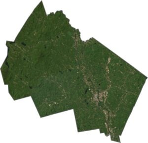 Merrimack County Satellite Map New Hampshire