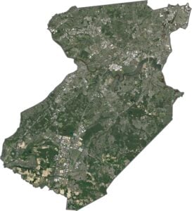 Middlesex County Satellite Map New Jersey