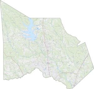 Montgomery County Road Map Texas