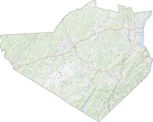 Orange County Road Map New York
