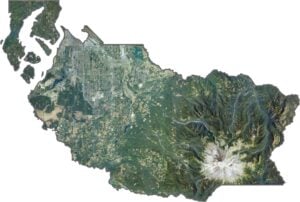 Pierce County Satellite Map Washington