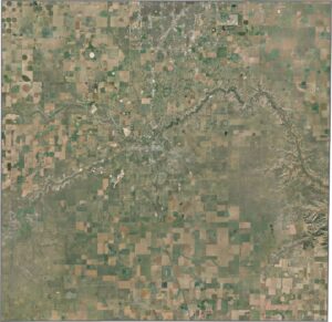 Randall County Satellite Map Texas