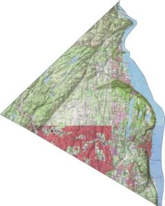 Rockland County Topographic Map New York