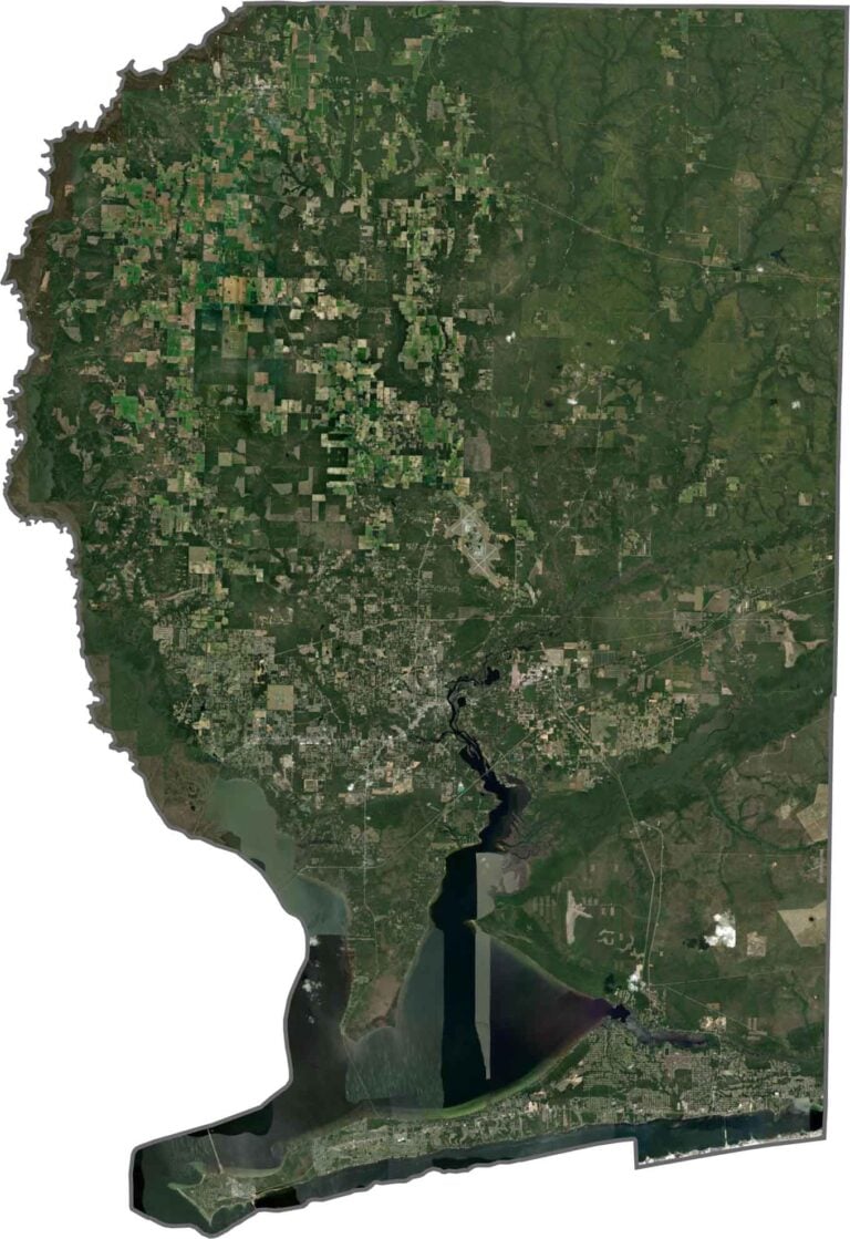 Santa Rosa Soundbridge Map Santa Rosa County Map, Florida - US County Maps