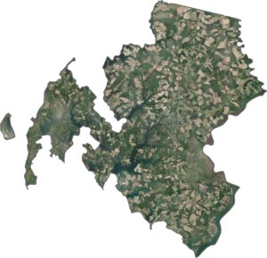 Talbot County Satellite Map Maryland