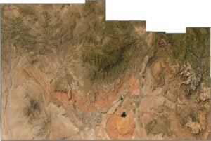 Washington County Satellite Map Utah