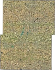 Washington County Satellite Map Wisconsin