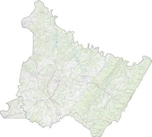 Westmoreland County Road Map Pennsylvania