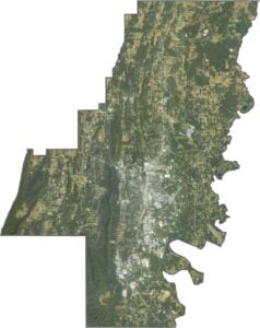 Whitfield County Satellite Map Georgia
